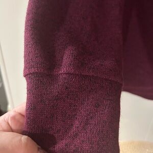 Ideology Women's Deep Burgundy Sweater